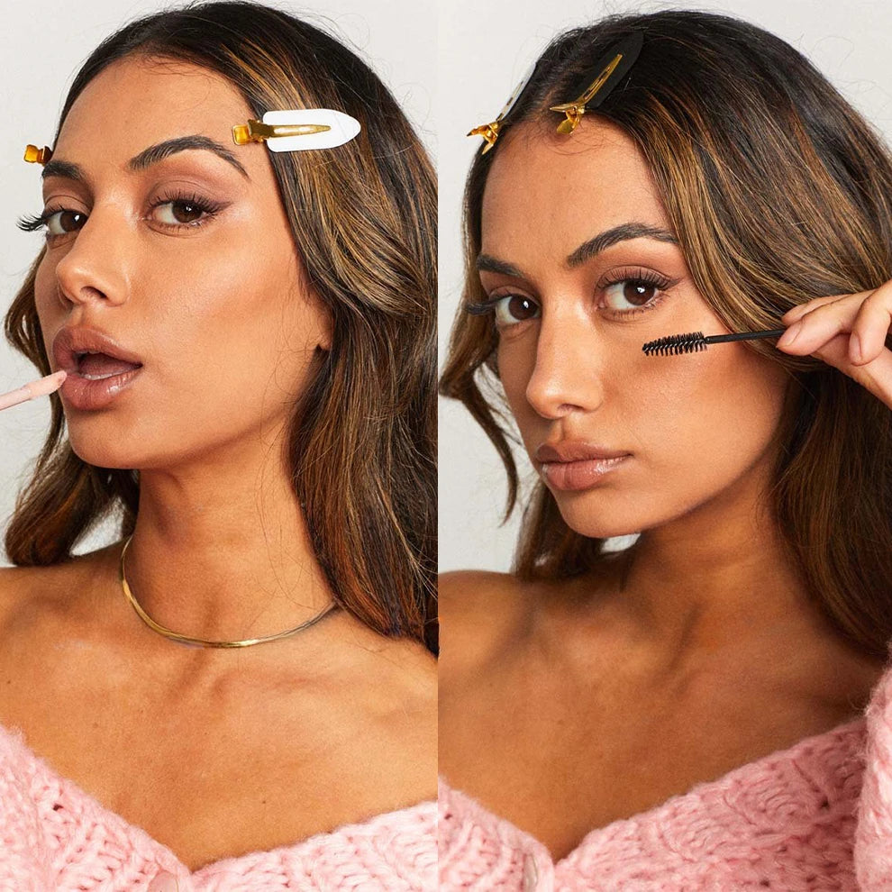 Lot de 10 pièces – Pinces à cheveux sans pli, sans couture, pour maintenir la mèche sur le côté. Barrettes pour le maquillage, le lavage du visage. Accessoires pour femmes et filles, pinces de coiffure.