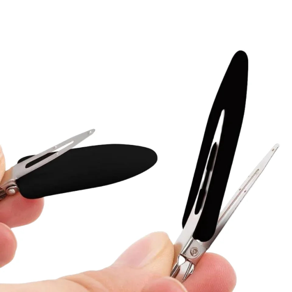 Lot de 10 pièces – Pinces à cheveux sans pli, sans couture, pour maintenir la mèche sur le côté. Barrettes pour le maquillage, le lavage du visage. Accessoires pour femmes et filles, pinces de coiffure.