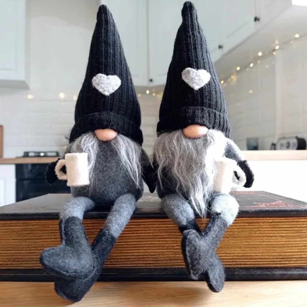 Gnomes de Café en Peluche – Décoration Cozy & Tendance